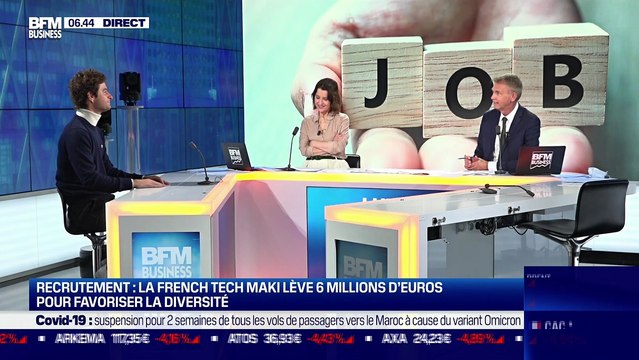 Maxime Legardez (Maki) : Recrutement, la French tech Maki lève 6 millions d'euros pour favoriser la diversité - 29/11