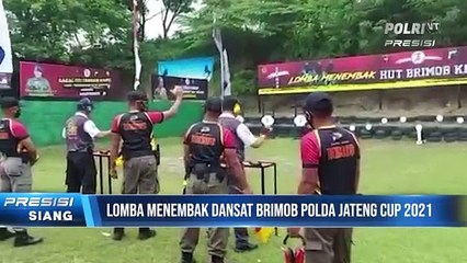 Polres Sukoharjo Ambil Bagian Dalam Lomba Menembak Dansat Brimob Polda Jateng Cup 2021