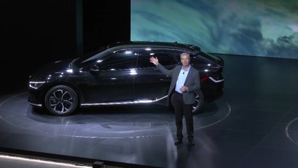 The all new Kia EV6 presented at 2021 LA Auto Show