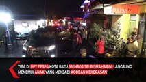 Mensos Risma Kunjungi Anak Korban Kekerasan di Batu