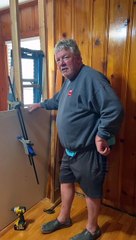 Handyman Demonstrates Clever New Door Design