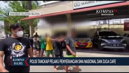 Polisi Tangkap Pelaku Penyerangan Sma Nasional Dan Juga Cafe