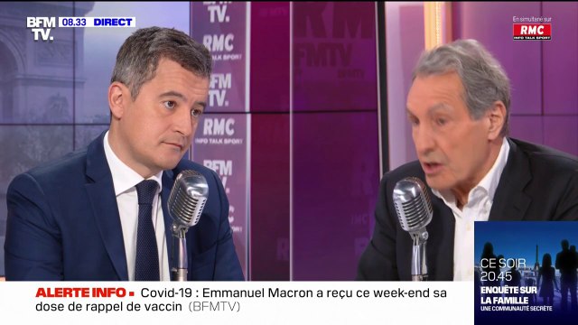 Migrants: Gérald Darmanin appelle les Anglais à changer leur législation et à prendre leurs responsabilités