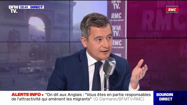 Évacuation de migrants: pour Gérald Darmanin, ce ne sont pas les policiers et les gendarmes qui ont lacéré des tentes