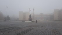 Erzincan, Ardahan ve Kars'ta etkili olan sis ile soğuk hava hayatı olumsuz etkiledi