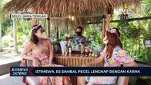 Istimewa, Es Sambal Pecel Lengkap dengan Karak