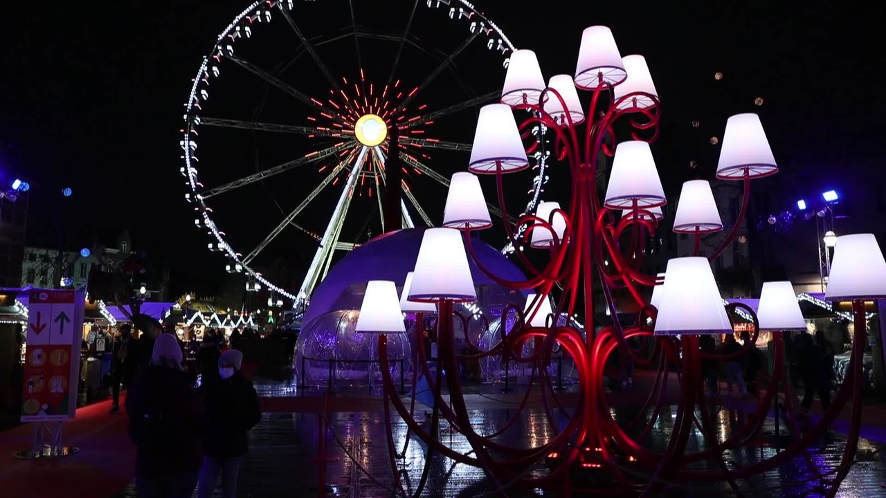 Ouverture de la 20e édition des Plaisirs d'hiver à Bruxelles