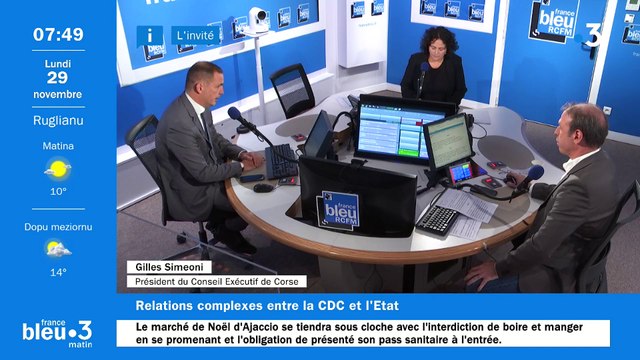 L'invité de la rédaction : Gilles Simeoni