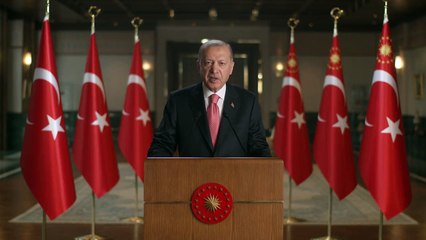 Cumhurbaşkanı Erdoğan, Ayancık Terminal Köprüsü açılışına video mesaj gönderdi