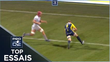 TOP Essais de la J12 – PRO D2 – Saison 2021-2022