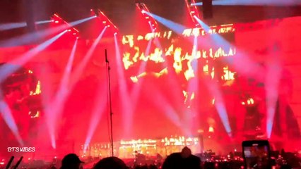 Fire Remix Fancam BTS Permission to Dance in LA Concert Live