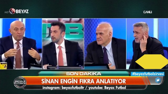 Sinan Engin fıkra anlattı! Herkes bakakaldı