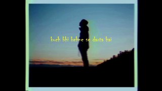Mera Dil Bhi Kitna Pagal Hai [Lyrics] - Lofi Type || Hindi Aesthetic Song For Relaxation