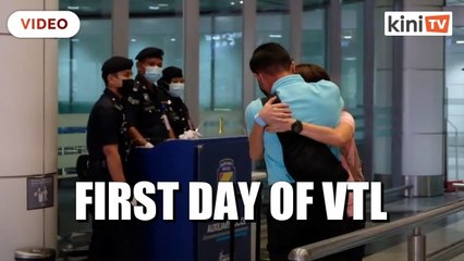 ‘Enough of lockdowns, please’ - Emotional first day of VTL at KLIA