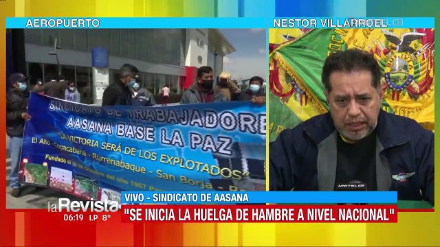 Trabajadores de Aasana inician huelga de hambre y el miércoles paralizan los aeropuertos del país