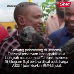 Pelombong jadi jutawan 'sekelip mata'