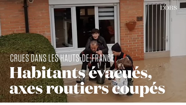 Nord et Pas-de-Calais : plusieurs communes inondées suite aux crues dans le bassin de la Lys