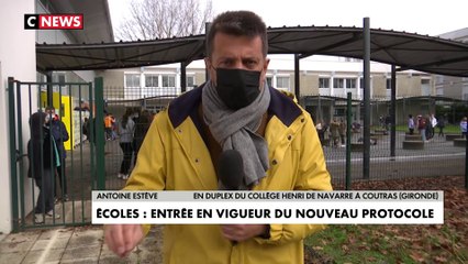 Covid-19 : entrée en vigueur du nouveau protocole sanitaire à l'école