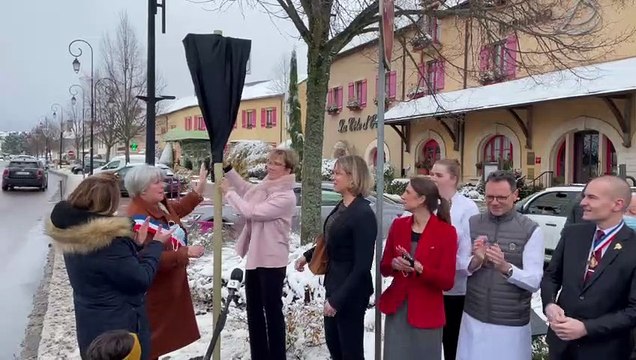 Inauguration de l'avenue Bernard Loiseau, à Saulieu