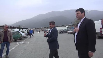 DP Genel Başkanı Uysal, toptancı halinde üreticilerle buluştu