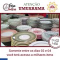 Umuarama: Crevd anuncia mais uma edição da feira de louças no início de dezembro