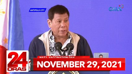 24 Oras Express: November 29, 2021 [HD]