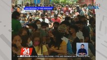 Bakunahan sa Davao City, dinagsa; Mahigit 750,000, target mabakunahan sa lungsod | 24 Oras