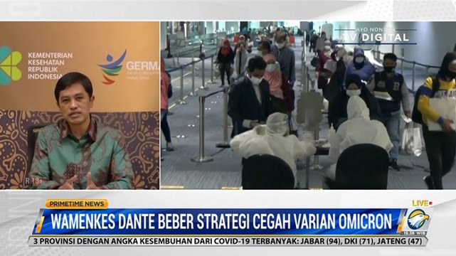 Wamenkes Beberkan Strategi Cegah Varian Omicron