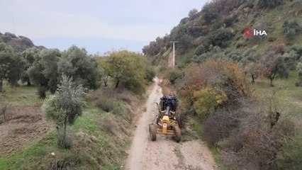 Kapanan yolları Efeler Belediyesi açtı