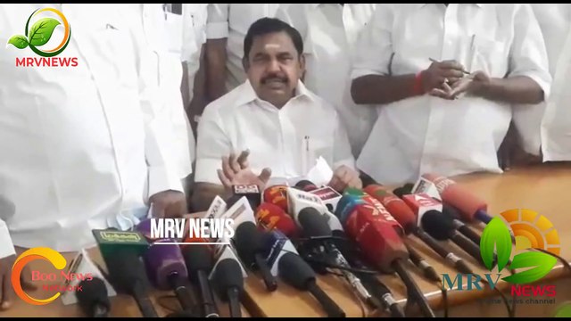 #MRVNEWS #அமைச்சர் செந்தில் பாலாஜி கரூரில் அடாவடி செய்து வருகின்றார் முன்னாள் முதல்வர் இபிஎஸ் !