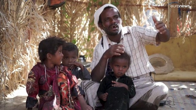 شاهد: نازحو مأرب.. من جحيم المعارك إلى صقيع الصحراء