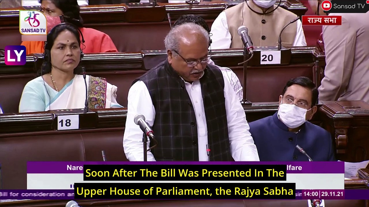 Farm Law Repeal Bill Passed In Lok Sabha With Voice Vote In Four Minutes, Opposition Wanted Debate