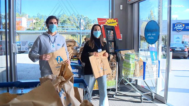 1680 tonna adományt gyűjtöttek Portugáliában