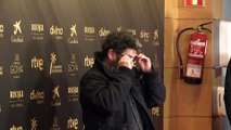 Los nominados a los premios Goya 2022 posan tras el acto de lectura