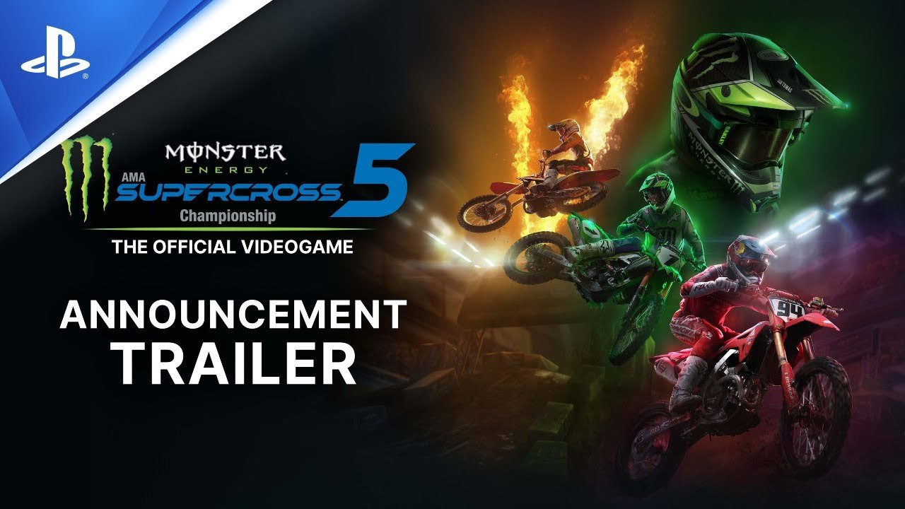 Monster Energy Supercross - The Official Videogame 5 - Trailer d'annonce PlayStation