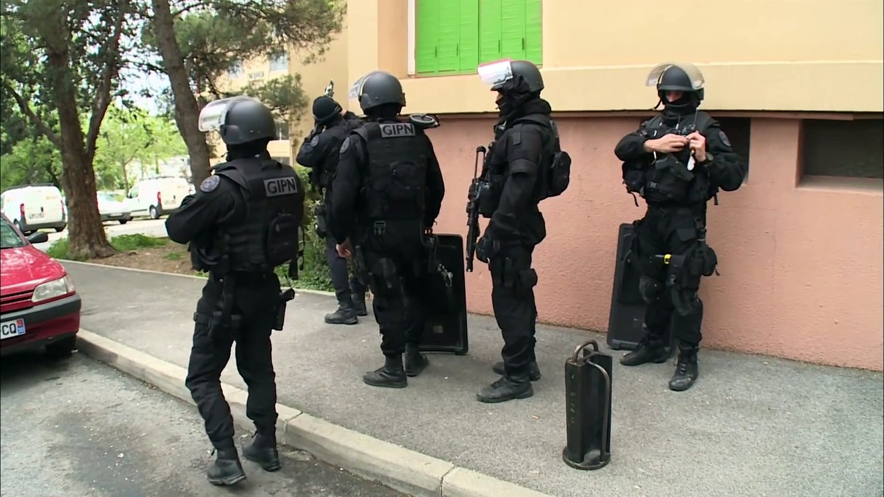GIPN de Marseille Police d'Élite en Alerte