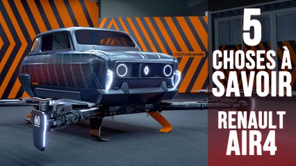 Renault Air4, 5 choses à savoir une 4L volante