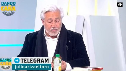 Julio Ariza lee un artículo sobre The Lancet sobre datos y 'covidioteces'