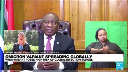 S.African president wants 'urgent' lifting of travel bans