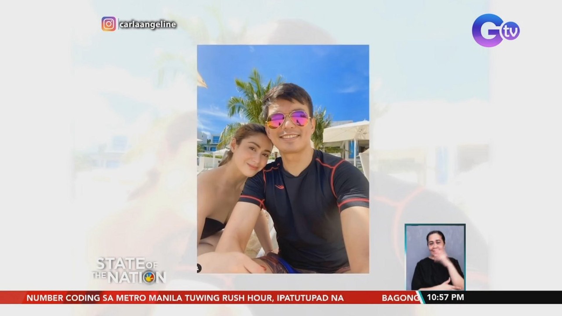 Newly-weds na sina Tom Rodriguez at Carla Abellana, nagbakasyon sa Boracay  | SONA