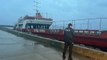 Maltepe Sahili'nde lodos nedeniyle gemi kıyıya oturdu