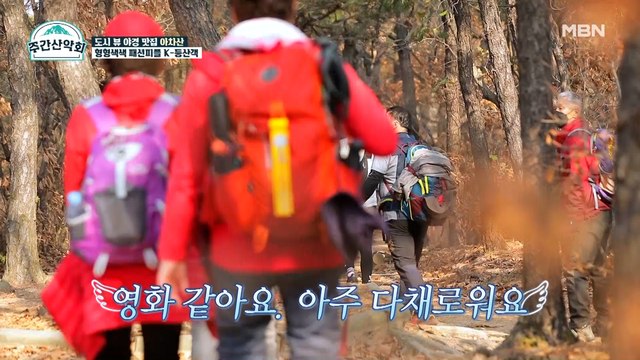 외국인 화가에게 영감을 준 ‘K-등산객’ 패션! “영화의 한 장면 같아요…”