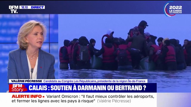 Valérie Pécresse: Ce n’est pas possible de surveiller autant de kilomètres de côtes sans l’aide des Britanniques