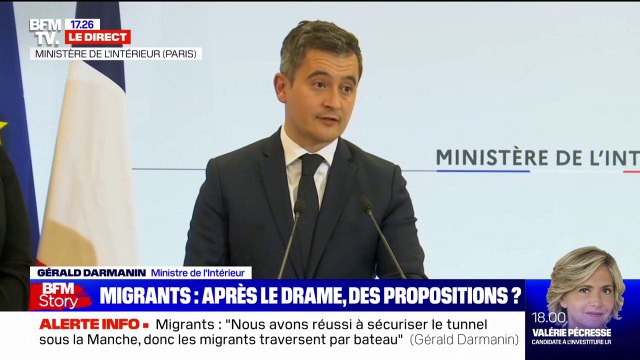 Gérald Darmanin annonce le doublement des effectifs pour lutter contre les passeurs