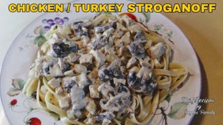 Chicken Stroganoff Recipe Using Leftover Turkey