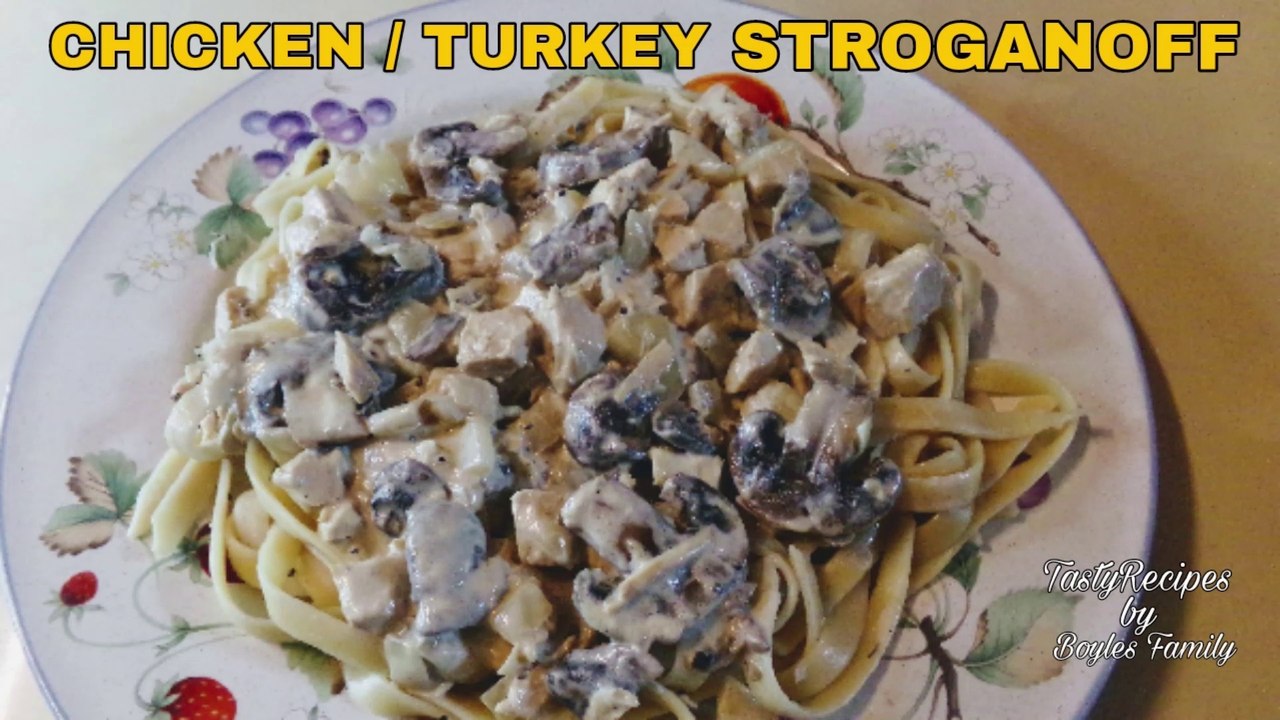 Chicken Stroganoff Recipe Using Leftover Turkey