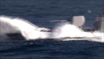 MSB, Deniz Kuvvetlerine ait askeri gemilerin zorlu seferlerine ilişkin görüntüleri paylaştı
