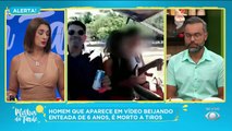 A mãe da criança e companheira de Rosinaldo Andrade, de 41 anos, filmou e publicou imagens do rapaz beijando a menina na boca.