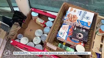 SOLIDARITÉ / Toujours plus de besoins pour la Banque alimentaire