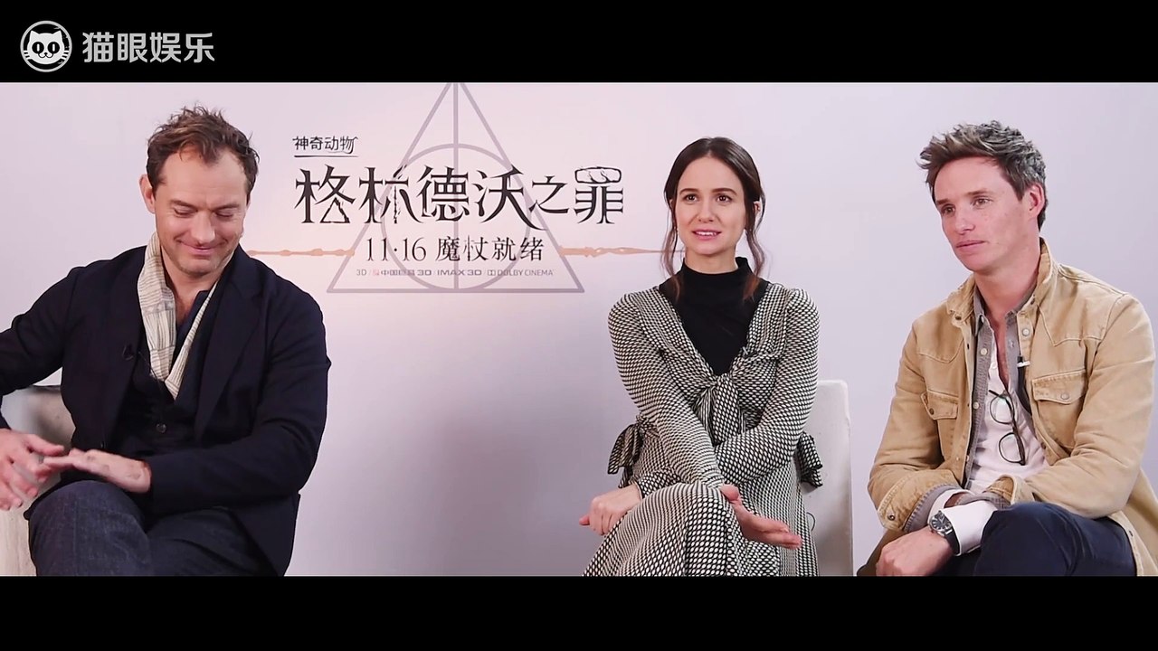 猫眼娱乐 Fantastic Beasts: The Crimes of Grindelwald Interview